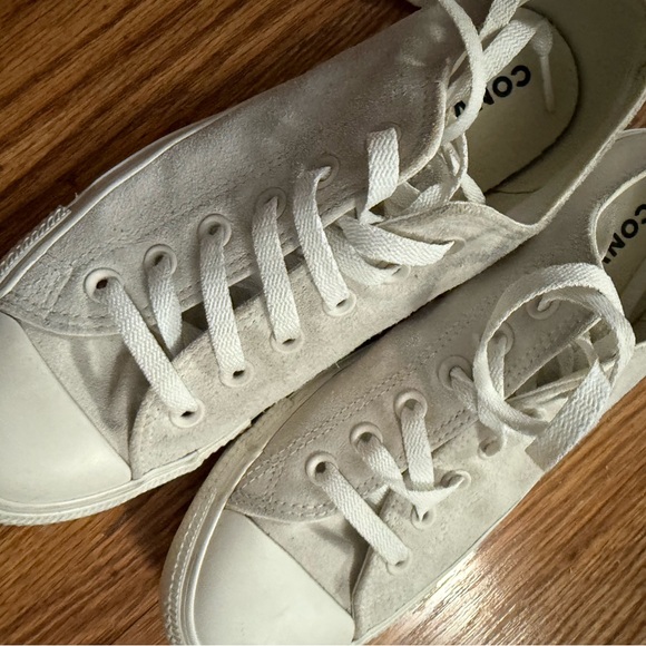 Converse Low Top Suede Shoes - Picture 8 of 11